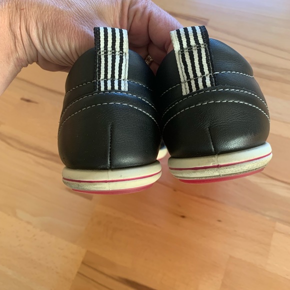 Ecco black leather sneakers size 10-10.5 (European 41) - Picture 11 of 13